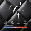 Cojín para Asiento de Coche de Comercio Exterior, Transpirable y Ventilado de Verano, Cuero Nappa de Lujo Ligero, Universal para Todas las Estaciones