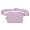 Bolsa Estilo Lulu em Estoque, Bolsa de Peito Resistente à Água e a Salpicos, Bolsa Esportiva de Nylon para Corrida, Bolsa de Cintura para Celular Unissex