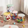 Taburete Transparente Multifuncional Creativo para Almacenamiento de Juguetes para Uso en el Hogar, Taburete Engrosado de Felpa para Almacenamiento de Juguetes y Bocadillos