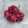270 flores artificiales, 5 ramos de hortensias, decoración de bodas, decoración para el hogar y escaparates, adornos de flores artificiales transfronterizos al por mayor