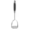 Amassador de Batatas de Aço Inoxidável 304 Doméstico Amassador de Comida de Bebê Colher Artefato de Amassar Pequeno Amassador