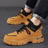 Botas Calzado de Hombre 2024 Nuevo Otoño Antideslizante Impermeable Resistente al Desgaste Botas de Trabajo Deportivas de Caña Alta para Hombre para Exteriores