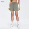 Pantalones Cortos Deportivos para Mujer, Ropa Exterior de Verano, Shorts Casuales Transpirables de Pierna Recta para Correr, Pantalones de Yoga para Entrenamiento Físico D26075