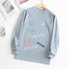 Ropa de otoño para hombres y niños mayores algodón puro fina estudiantes de secundaria una pieza Top ropa interior térmica para mujer venta al por mayor entrega