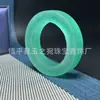 Venta al por mayor del fabricante Pulsera de Jade de Cuarcita Sala de Transmisión en Vivo de Tela de Rizo Exhibición Color Jade Hielo Alto Pulsera de Flor Flotante de Hielo