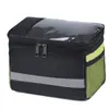 Bolsa para Bicicleta, Bolsa Grande de Manillar, Equipo de Ciclismo, Bolsa Frontal, Pantalla Táctil para Teléfono Móvil, Bolsa Frontal Universal Multifuncional para Colgar