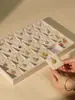 Bandeja Grande de Terciopelo para Joyería Caja de Joyería para Anillos Accesorios para Collares Pulseras Aretes Caja de Almacenamiento para Pendientes Exhibidor de Mostrador