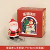 Adornos lindos de Navidad Santa Claus adornos soporte para teléfono móvil marco de soporte plano caja de regalo regalo
