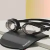 Gafas de Natación HD Antivaho Impermeables Gafas de Natación para Mujer Gafas de Natación para Hombre y Gorro de Natación Set Equipo Profesional de Buceo para Adultos