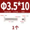 Tornillos Remache y Tuercas de Acero Inoxidable 304 para Álbumes, Libros de Registro y Recetas M3M4M5M6Mm