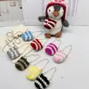 Ropa de Bebé de 10 cm a 15 cm Bolso Lindo Tejido a Mano con Perlas Muñeca de Algodón Accesorios para Muñecas Colgante