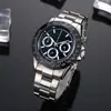 2019 Nuevo Caliente AliExpress Explosiones Marca Laboral Seis Pines Trabajo de Aguja Pequeña Moda Casual Reloj para Hombre Venta al por Mayor