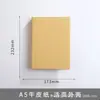 Álbum de Fotos Artesanal DIY Papel Kraft Retrô A4 B5 Álbum Comemorativo Álbum de Armazenamento de Fotos do Crescimento Caderno em Branco com Folhas Soltas