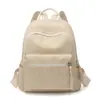 Mochila Pequeña de Pana Otoño 2026 Color Sólido Estilo Coreano Japonés Simple Mochila Pequeña Infantil para Compras Salidas Bolso Pequeño
