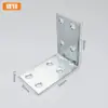 Soportes de Ángulo de Hierro al por Mayor para Gabinetes y Armarios, Soportes de Hierro en Ángulo de 90 Grados en Forma de L, Accesorios para Sillas de Oficina, Sujetadores