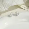 Pendientes de Mariposa Frescos y Suaves para Mujer, Accesorios Versátiles de Estilo Sencillo de Nicho para el Día a Día y el Trabajo, Pendientes al por Mayor de Yiwu