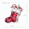 Broche Navideño Lanhao Moda Europea y Americana Nuevo Árbol de Navidad Zapatos Reno Corona Copo de Nieve Campana Pin para Mujeres