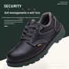 Green Bottom sapatos de proteção de trabalho anti-esmagamento anti-Piercing fundo sólido resistente ao desgaste solda antiderrapante sapatos de trabalho de canteiro de obras em estoque atacado