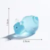 Micro Paisagem de Musgo Redondo Luminoso Pequeno Caracol Grânulos Fofos Jardinagem Paisagismo DIY Acessórios Decorativos Mini Enfeites
