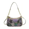 Bolsa de Mão Nicho Retro Estilo Coreano para Mulheres 2026 Primavera Nova Bordada para Noite Casual Tendência Bolsa de Ombro Transversal