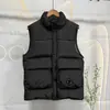 Comercio exterior transfronterizo Chaleco cálido casual con cuello alto y placa con logo de la empresa a prueba de frío talla europea ins
