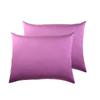 En stock satinado la funda de almohada satinada de seda gusano de seda gusano de seda almohada almohada