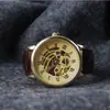 Reloj de cuarzo simple de moda tapa hueca atmosférico clásico Reloj para hombres de negocios fabricantes logo personalizado