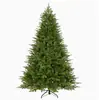 Árbol de Navidad con flockeo, árbol de cedro blanco con flockeo de nieve, hecho de PE mezclado con PVC, se puede decorar con luces, adecuado para hotel, centro comercial y decoración del hogar