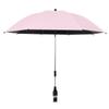 Parasol para cochecito de bebé de goma negra protección UV sombrilla para cochecito de bebé sombrilla de sol sombrilla protectora solar se puede imprimir LOGO