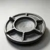 Sapata de pilar tipo 300 em aço fundido para suporte em mina de carvão subterrânea, sapata de ferro de pilar único de alta resistência com corrente