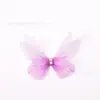 Fábrica Especial de Fontes de Corrente Peça de Flor Borboleta de Renda Bordada Dupla Camada Acessórios para Penteado Acessórios de Cabelo Headdress da Dinastia Han Traje Antigo