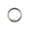 Barniz para Hornear Dopamina Color Caramelo Argollas Abiertas Argollas de Resorte Amuletos de Figura 23mm Llaveros Llaveros Cuentas Perler Colgantes