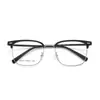 Gafas de Montura con Textura Simple y Moderna Estilo Business Casual Patillas Flexibles No Aprietan la Cara Soporta Lentes Graduados Danyang Venta al por Mayor