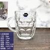 Taza de Cerveza de Vidrio Langxu Taza Grande de Piña Taza para Cerveza de Barril Venta al por Mayor Taza de Té con Logo Impreso Taza Engrosada y Ampliada Resistente al Agua Caliente