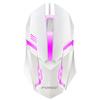 Fv136 Ratón Luminoso Personalizado Luz de Respiración Colorida Escritorio Laptop Juego E-Sports Ratón Alámbrico