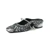 Sandalias y Zapatillas Elegantes con Lentejuelas para Exteriores Sandalias Baotou Huecas de Tacón Bajo Tallas 32-43 Zapatos de Comercio Exterior