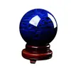 Jiu Ruiya Bola de Cristal para Derretir Adorno Bola Redonda Azul Matriz de Siete Estrellas Feng Shui Decoración para el Hogar y la Oficina Fabricante Personalización