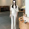 Suéter de Punto de Seda Fresco para Verano, Lavable, Estilo Suave y Relajado con Cuello de Chal, Top Sencillo y Elegante de Color Sólido para Mujer