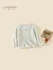 Camiseta de estilo coreano para niña, nuevo modelo otoño 2026, bonito top para bebés, ropa casual cómoda para niños en primavera y otoño