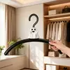 Percha infantil con forma de fantasma en el dedo medio, antideslizante y que no deja marcas, para bebés y niños pequeños, uso doméstico
