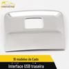 Adequado para 18 Yidong painel decorativo de interface USB traseira Yidong terceira fileira soquete de porta de carregamento patch brilhante