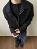 Chaqueta Occidental Bordada Eme para Hombre Primavera y Otoño Bordado de Alta Densidad Hombro Normal Versión Corta Chaqueta Estilo Old Money para Viajes