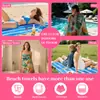 Millones de Toallas de Baño Gruesas de Terciopelo de Doble Cara 80x160 para Adultos, Secado Rápido, Impresión Digital, Toallas de Baño Grandes, Toallas de Playa