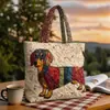 Bolso de Mano Cruzado 3D Nuevo Producto Temu Amazon Moda Femenina de Moda Bolso de Hombro Lona 300g