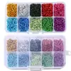 Set Combinado de Anillos de Unión de Argolla de Salto de Venta Caliente Transfronteriza Accesorios de Joyería DIY Hechos a Mano Anillo de Aluminio Colorido de 6 mm Anillo Abierto