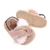 Pantuflas de Felpa para Bebé de Verano para Niña, Pantuflas de Felpa de Moda Casual para Bebé, Zapatos Suaves para Interior para Niños Pequeños 2702