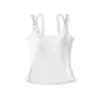 Ap25338-25 Novo Estilo de Verão Estilo Coreano Menina Desejo Puro Doce Casual Peça de Baixo Bojo Florido Colete Suspensório