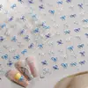 Redanco5D Em relevo Ins Popular Desenho Animado Adesivos de Unha Laço Fofo Decalques 3D para Unhas Dr1884