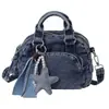 Bolsa de Mão para Estudante Design para Ir ao Trabalho Feminina Bolsa de Nicho Boston Moda Bolsa Transversal Versátil Novo Estilo Tecido Jeans Tendência 2026