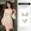 Feimu Sombras Cetim Renda Pijama Roupão ZY6171 Roupa Íntima Sexy Casa Sexy Sombras Puras Perspectiva